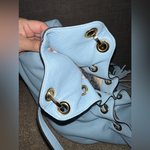 Like New!!!! 🩵. Michael Kors Limited Edition Large Camden Drawstring Bag. - Picture 6 of 10